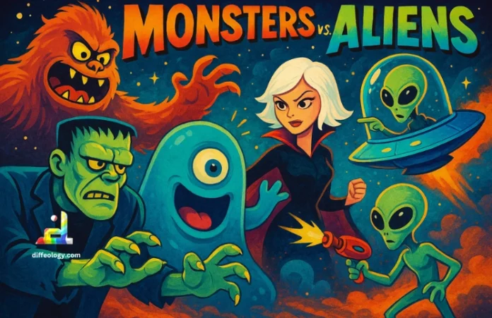 Difference Between Monsters and Aliens