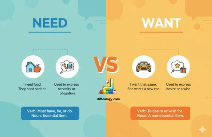 Difference Between Need and Want