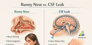 DIfference Between Runny Nose and CSF Leak