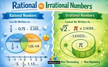 Difference Between Rational and Irrational Numbers