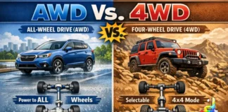 Difference Between Awd and 4Wd