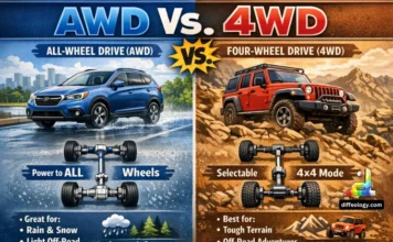 Difference Between Awd and 4Wd