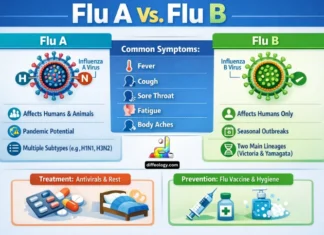 Difference Between Flu A and B