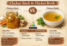 Difference Between Chicken Stock and Chicken Broth