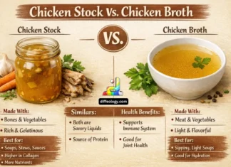 Difference Between Chicken Stock and Chicken Broth