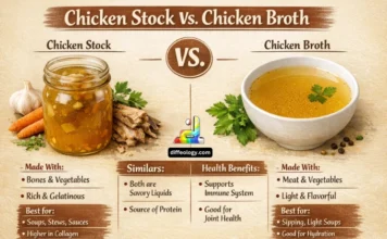 Difference Between Chicken Stock and Chicken Broth