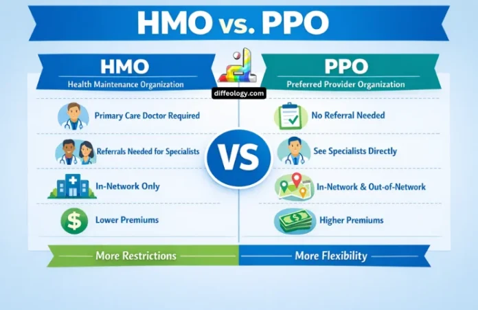 Difference Between HMO and PPO