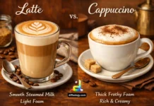 Difference Between Latte and Cappuccino Difference Between Latte and Cappuccino