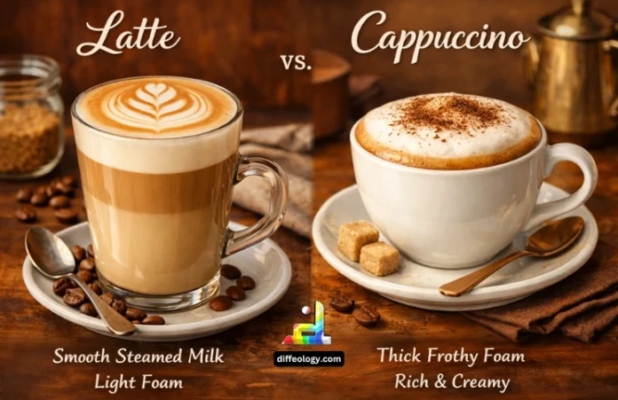 Difference Between Latte and Cappuccino