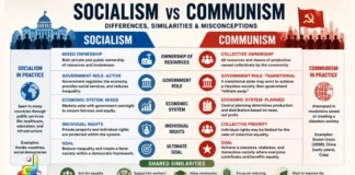 Difference Between Socialism and Communism