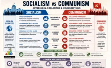 Difference Between Socialism and Communism