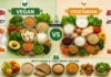 Difference Between Vegan and Vegetarian