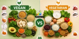 Difference Between Vegan and Vegetarian