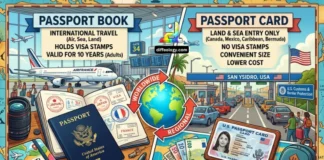 Difference Between Passport Book and Card