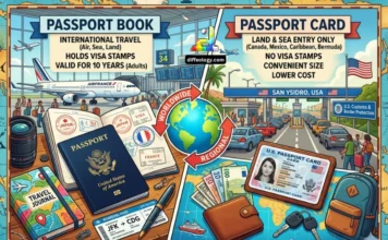 Difference Between Passport Book and Card