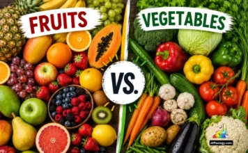 Difference Between Fruits and Vegetables