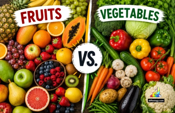 Difference Between Fruits and Vegetables