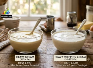 Difference Between Heavy Cream and Heavy Whipping Cream