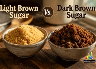 Difference Between Light and Dark Brown Sugar