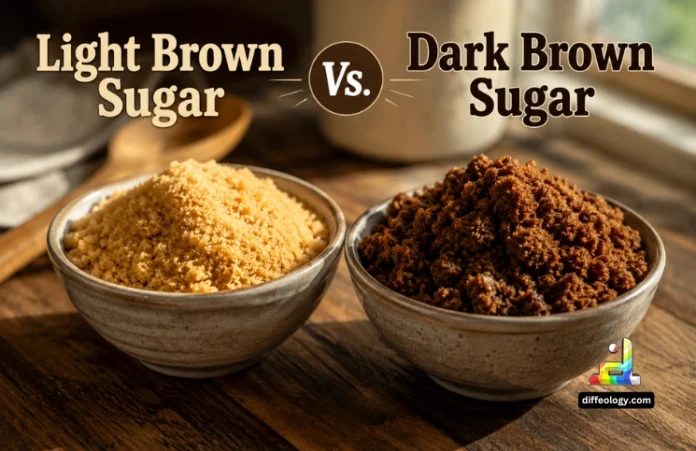 Difference Between Light and Dark Brown Sugar