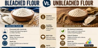 Difference Between Bleached and Unbleached Flour