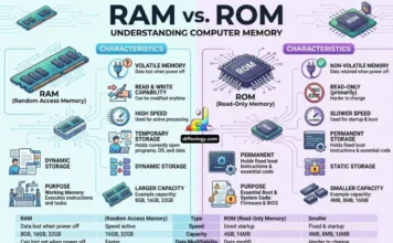 Difference Between Ram and Rom