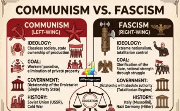 Difference Between Communism and Fascism